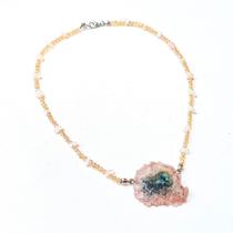 Choker Ulla - Estalactite De Cristal Com Zircônias