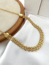 Choker Vazada Folheada a Ouro 18k