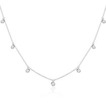 Choker Zircônias Penduradas Choker Zircônias Penduradas