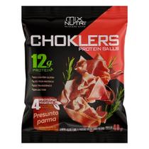 Choklers Protein Balls Snack com 12g de Proteína Sabor Presunto Parma 40g