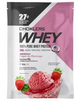 Choklers whey frape de morango sache 40g - mix nutri