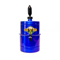 Chopeira 100% Alumínio Azul Cabe 7 Garrafa 600ml Ou 12 Latas