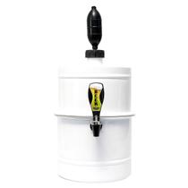 Chopeira 100% Alumínio Branca Cabe 7 Garrafas 600ml 12 Latas