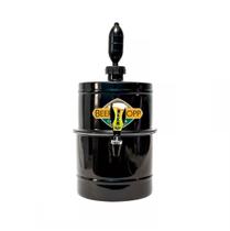 Chopeira 100% Alumínio Preta Cabe 7 Garrafa 600ml Ou 12 Lata