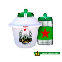 Chopeira a Gelo para Barril 5L Termica Branca