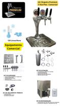 Chopeira Naja Plus 3 Torneiras Kit Completo Comercial Chopeira Naja Plus 3 Torneiras Kit Completo Comercial