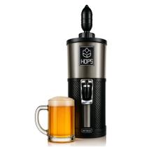 Chopeira Portátil 2,8 Litros Torre Chopp Refrigerada Gelo Preto