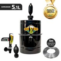 Chopeira Portátil a Gelo Beer Chopp 5,1 Litros - Preta