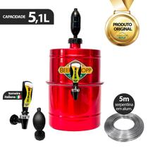 Chopeira Portátil a Gelo Beer Chopp 5,1 Litros - Vermelha