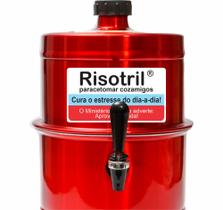 Chopeira Portatil A Gelo Vermelha Risotril 5.1lt Não Elétrica Chopeira Portatil A Gelo Vermelha Risotril 5.1lt Não Elétrica