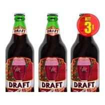 Chopp de Vinho Draft 600ml - Kit com 3 unidades