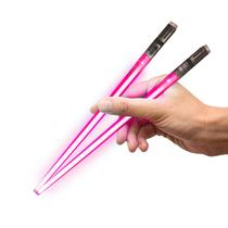 Chopsticks Chop Sabers Light Up LightSabre, 1 par de palitos, rosa