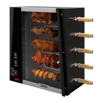 CHR22 Assador Rotativo De 5 Espetos Elétrico 220V