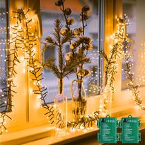 Christmas Cluster Lights Brightown 10m 120 LED, pacote com 2