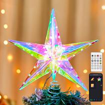 Christmas Star Tree Topper Brightown 11.8