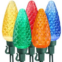 Christmas String Lights Brizled 16 pés 25 LED multicolor 120V