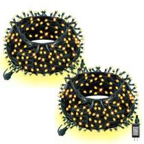 Christmas String Lights Dazzle Bright 2x66 pés 400 LED impermeável