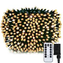 Christmas String Lights Minetom 39m 400 LED Warm White Remote