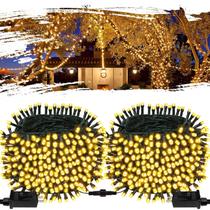 Christmas String Lights OZS atualizou 2 pacotes de 50 m 400 LED Christmas String Lights OZS atualizou 2 pacotes de 50 m 400 LED