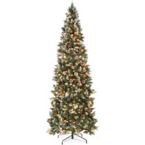 Christmas Tree Best Choice Products Lápis pré-iluminado de 4,5 pés Christmas Tree Best Choice Products Lápis pré-iluminado de 4,5 pés