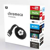 chromeca G2 dispositivo streming wifi espelhe seu celular na sua tv de marca generica - opsshopping