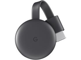 Chromecast 3 Streaming Device Google - Full HD Conexão HDMI Chromecast 3 Streaming Device Google - Full HD Conexão HDMI