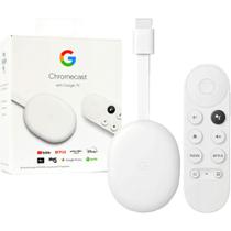 Chromecast 4 Google Tv Branco Wi-fi Hdmi HD