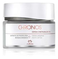 Chronos Creme Antissinais 70+ Noite Defesa E Restauração 40g Chronos Creme Antissinais 70+ Noite Defesa E Restauração 40g