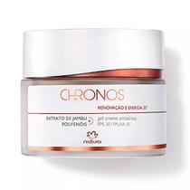 Chronos Gel Creme Antissinais 30+ Dia Extrato de Jambu FPS 30 Val. 09/2019 Chronos Gel Creme Antissinais 30+ Dia Extrato de Jambu FPS 30 Val. 09/2019