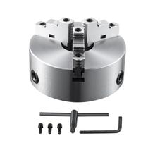 Chuck de torno VEVOR 10", faixa de fixação autocentrada de 6-250 mm Chuck de torno VEVOR 10", faixa de fixação autocentrada de 6-250 mm