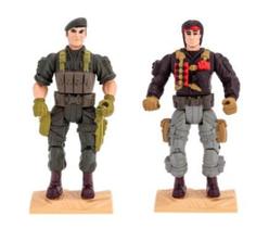 Chuck x Hammer - SOS Comandos - Cartela com 2 Figuras e Acessórios - Gulliver