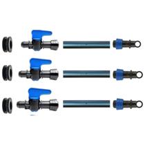 Chula + Registro Inicial + Fim de Linha 16mm - Kit 3