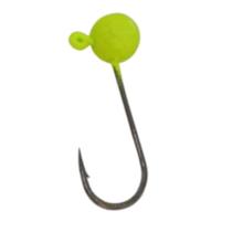 Chumbada Anzol Jig Head 3/0 90º Esférica 4G - Amarelo
