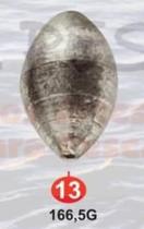 Chumbada Chumbo para Pesca Balão / Oliva - 1 kg