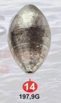 Chumbada Chumbo para Pesca Balão / Oliva - 1 kg
