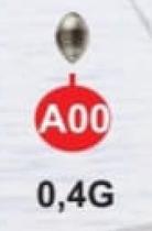 Chumbada Chumbo para Pesca Balão / Oliva - 1 kg