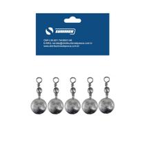 Chumbada Down Shot 6g Cartela 5pçs Summer