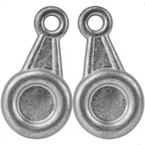 Chumbada Gota Medalha Achatada Poita Chumbo De Pesca Pescaria Praia Surfcasting Várias Opções