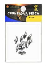 CHUMBADA P/ PESCA ARROZ - N 02 - 0,40g -C/20 UND