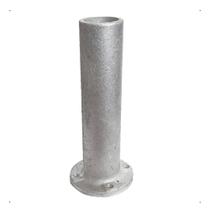 Chumbador Base Pontalete Pedestal Alumínio De Parede Chão Para Corrimão 200mm