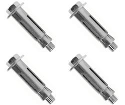 Chumbador Parabolt 1/4x2 De Puxar Com Parafuso Unc 4un Chumbador Parabolt 1/4x2 De Puxar Com Parafuso Unc 4un