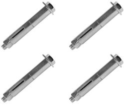 Chumbador Parabolt 1/4x3 De Puxar Com Parafuso Unc 4un