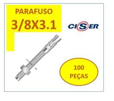 Chumbador Parabolt 3/8 X 3.1/2 Pol Cba Ancora 100 Peças