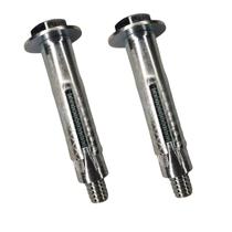 Chumbador parabolt com parafuso 1/4 x 2" Ancora com 10 Pçs