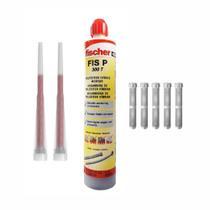 Chumbador Químico com 05 Camisas Bucha Injeção 16mm