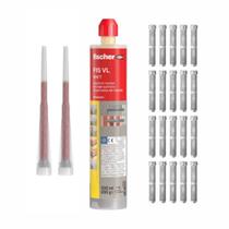 Chumbador Químico VL com 20 Camisas Bucha Injeção 12mm Chumbador Químico VL com 20 Camisas Bucha Injeção 12mm