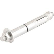 Chumbador Vonder Cbv Com Prisioneiro E Prolongador 3/8" X 110 Mm Zincado Para Construção Civil E