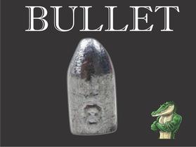 Chumbo bullet 18 gramas pacote 10 pç
