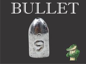 Chumbo bullet 9 gramas pacote 10 pç