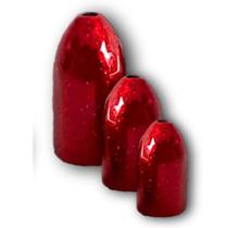 Chumbo chumbada pesca bullet para isca artificial 10g 5 unidades vermelho